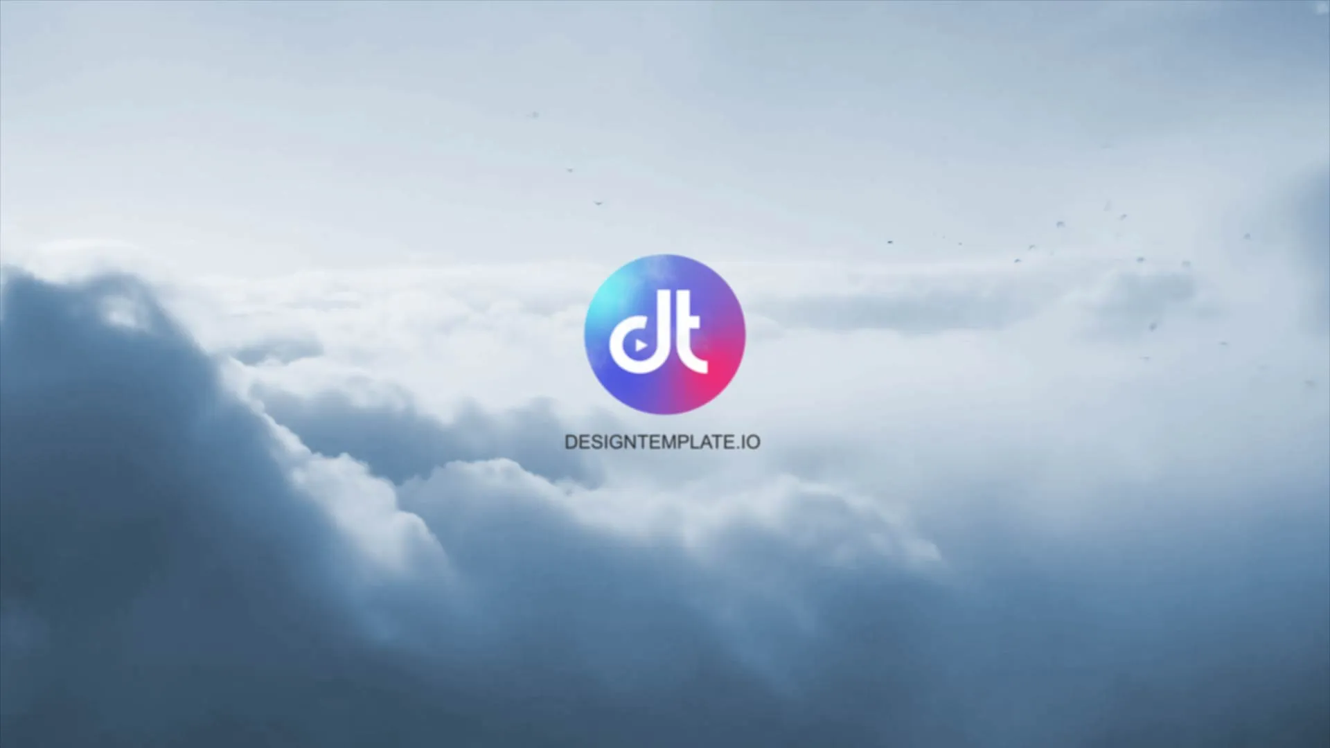 Unique Cloud Logo Reveal Animation